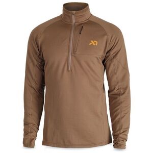 Men's First Lite Klamath Quarter Zip hunter sweater gear